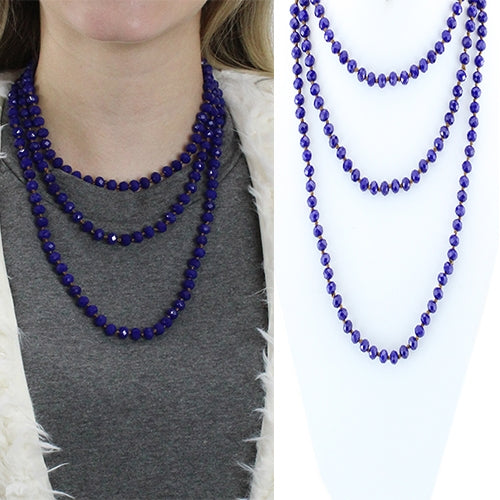 Crystal Beaded Necklace 60