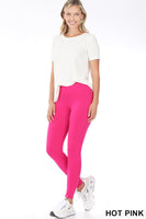 
              Brushed Microfiber Top and Leggings Set in Hot Pink, regular size
            