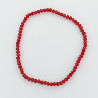 
              24" Red Crystal Stretch Necklace
            