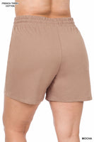 
              Mocha French Terry Cotton Short, all sizes
            