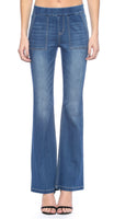 
              Cello Jeans Mid Rise Flare Jegging
            