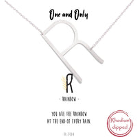 
              One and Only Initial Necklace
            