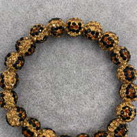 Leopard Pave Crystal Bracelet