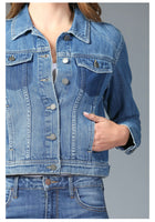 
              Cello Jeans Fitted Denim Jacket
            