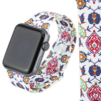 Floral Printed Watch Band