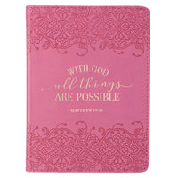 With God All Things Are Possible Journal