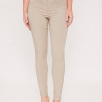 Hyperstretch Skinny Jeans-Taupe