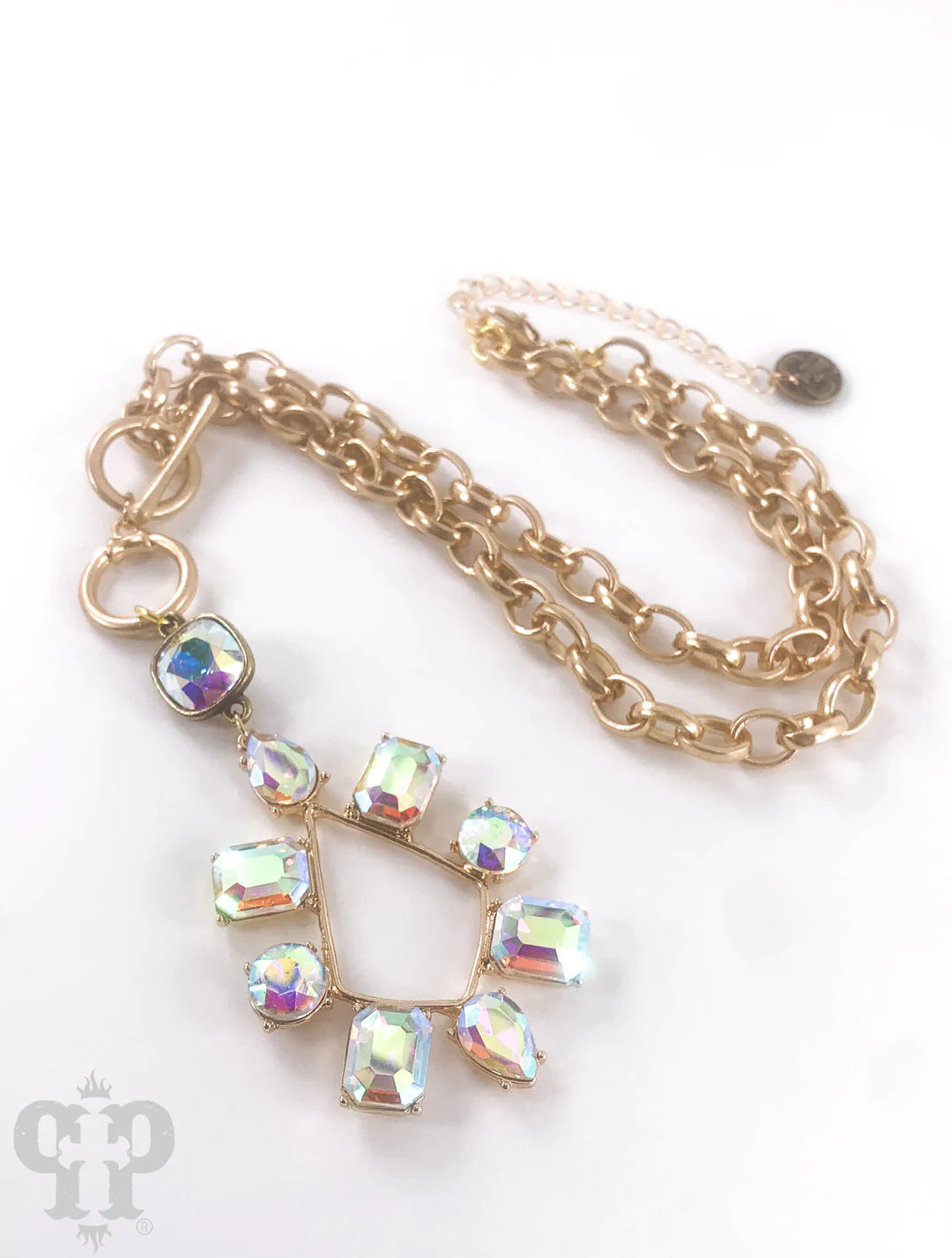 AB Rhinestone Necklace