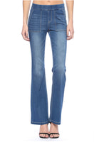 
              Cello Jeans Mid Rise Flare Jegging
            