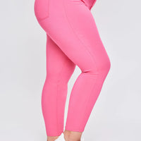 Fiery Coral Hyperstretch Skinny Jeans