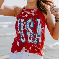 USA Graphic Tank Top