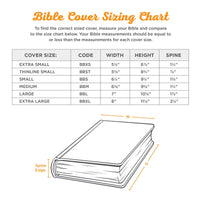 
              Sale! Pink Canvas Bible Cover-Medium
            