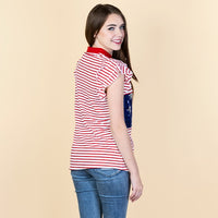 Stars and Stripes Forever Sequin Top