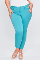
              Sea Green Hyperstretch Skinny Jeans
            