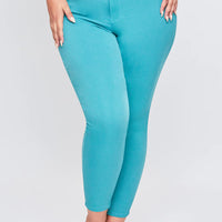 Sea Green Hyperstretch Skinny Jeans