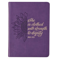 Strength & Dignity Purple Journal
