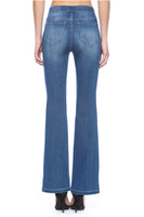 
              Cello Jeans Mid Rise Flare Jegging
            