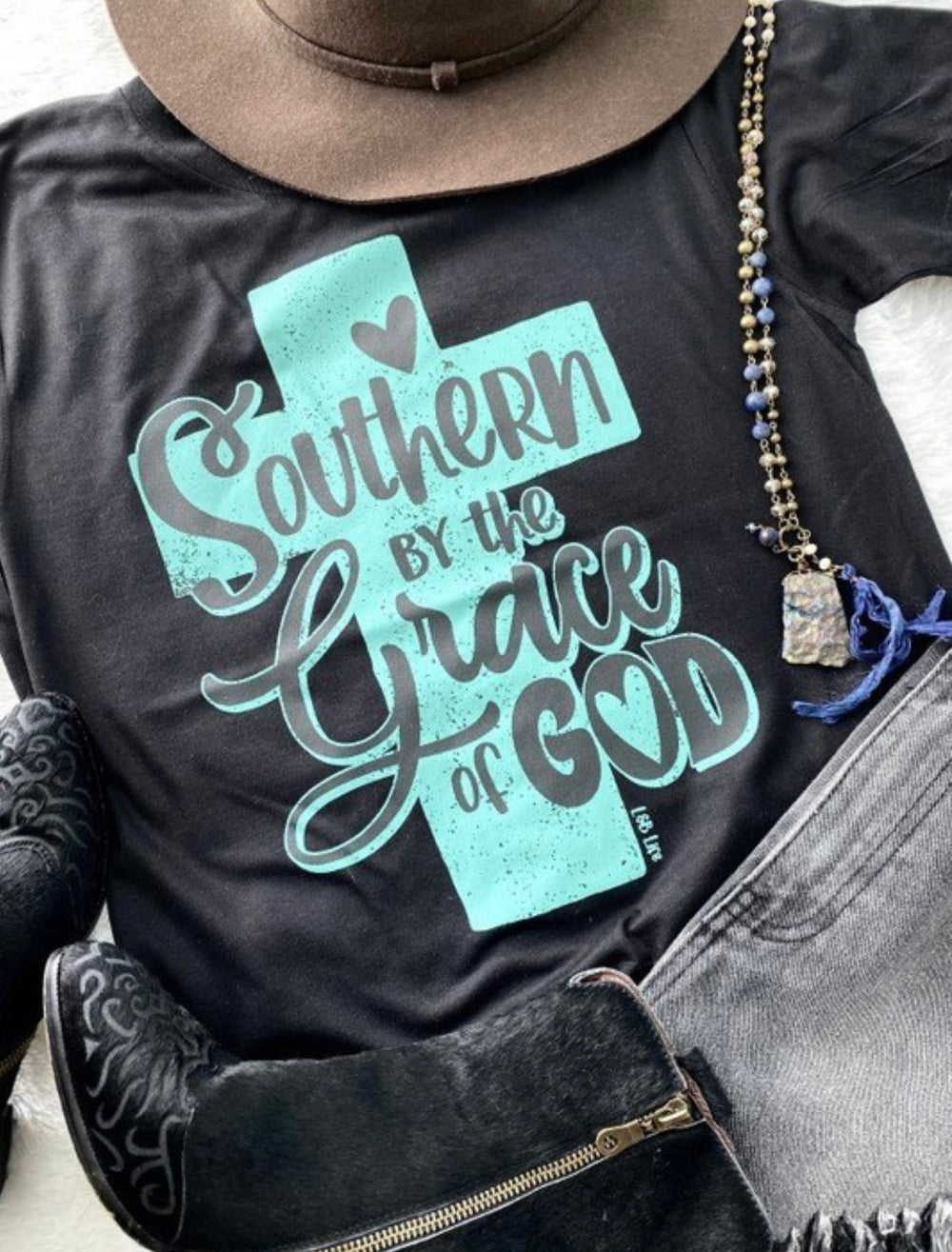 Southern by the Grace of God Graphic Tee