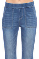 
              Cello Jeans Mid Rise Flare Jegging
            