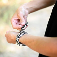 Leopard Silicone Watch Band
