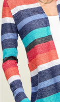 
              Stripe Knit Cardigan
            