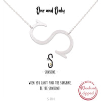 One and Only Initial Necklace