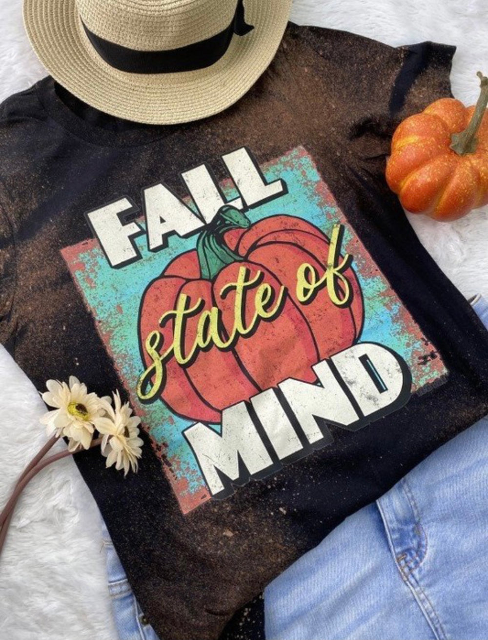 $10! 😱 Fall State of Mind Graphic Tee NO RETURNS