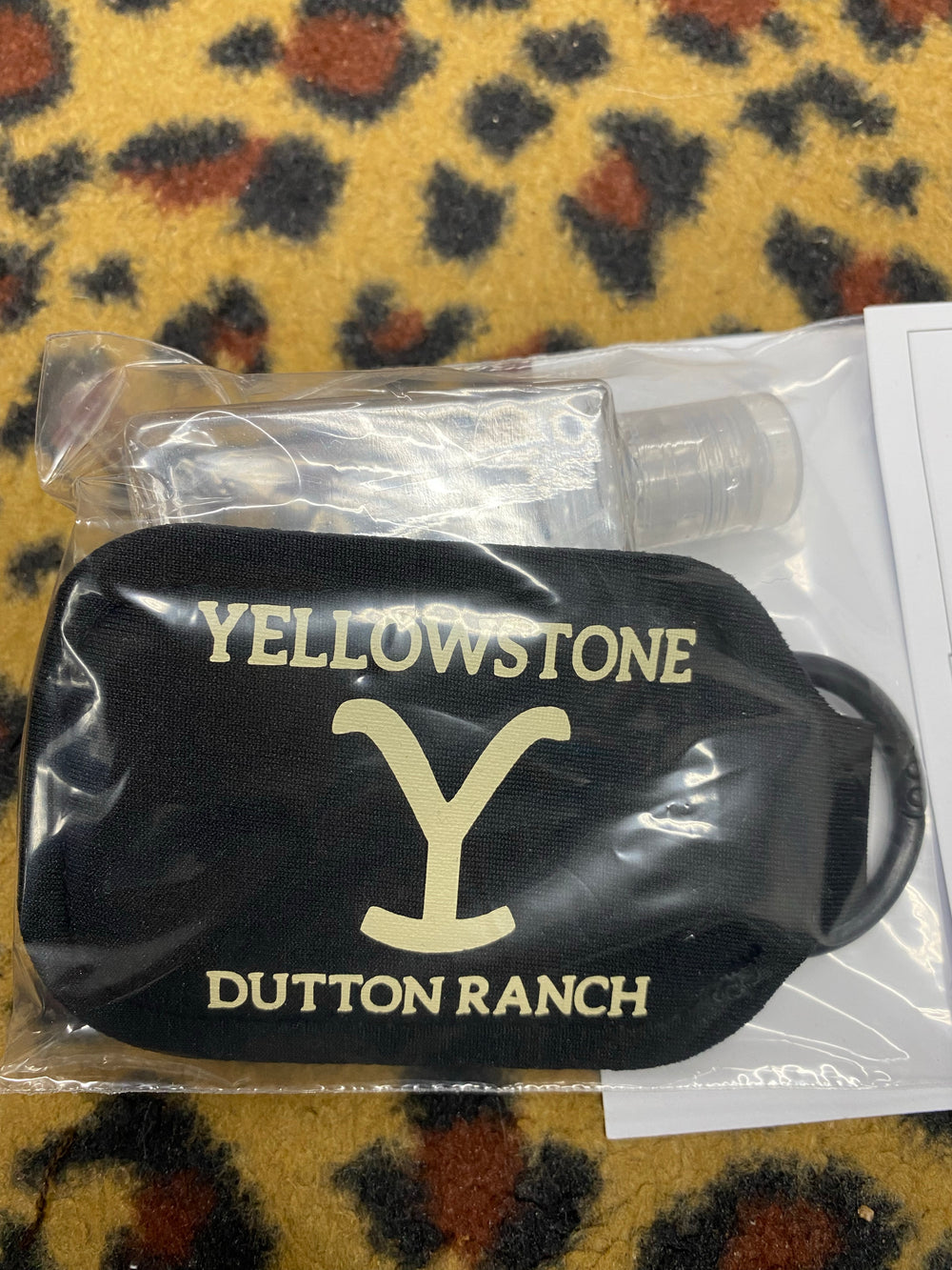 Yellowstone Sanitizer Bottle and Holder--SALE!!