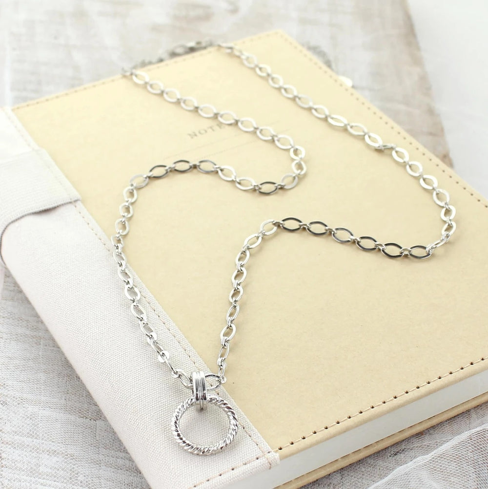 18” Silver Chain Necklace