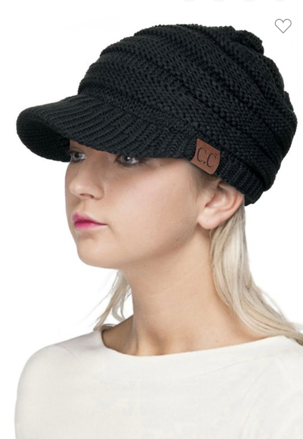CC Brim Hat-Black