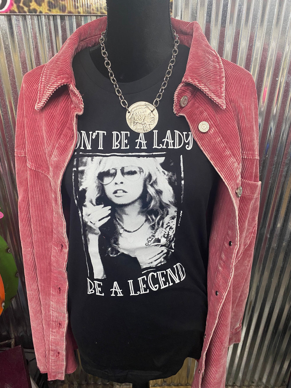 Don’t Be A Lady,  Be A Legend Graphic Tee