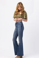 
              Judy Blue Trouser Flare Jean high rise
            