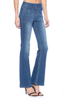 
              Cello Jeans Mid Rise Flare Jegging
            