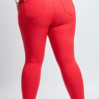 Red Hyperstretch Skinny Jeans