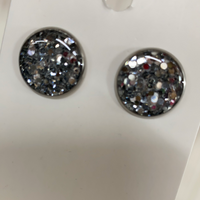 
              Glitter Acrylic Stud Earrings
            
