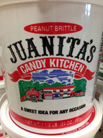 
              Juanita’s Peanut Brittle-1 1/2 lb. Bucket
            